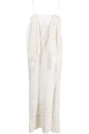 ZEUS+DIONE Pomaki sleeveless silk dress