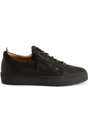 Giuseppe Zanotti Frankie python-print suede sneakers