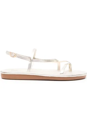 Ancient Greek Sandals Alethea flat leather sandals
