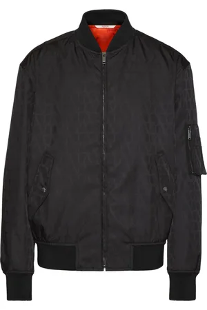 VALENTINO GARAVANI Toile Iconographe-jacquard bomber jacket
