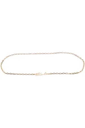 Karl Lagerfeld K/Signature chain-link belt