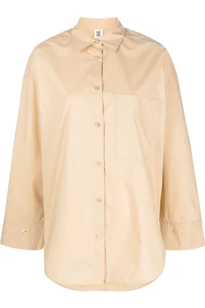 By Malene Birger Spread-collar organic cotton shirt