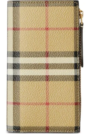 Burberry Vintage Check-pattern bi-fold wallet