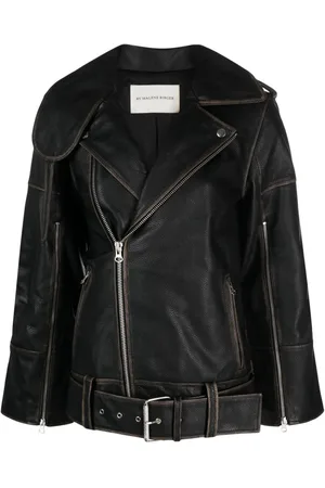 By Malene Birger Beatrisse leather biker jacket
