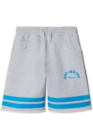 OFF-WHITE Team 23 cotton shorts