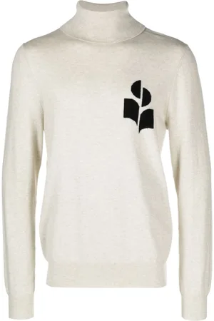 Isabel Marant Enzo logo-intarsia jumper