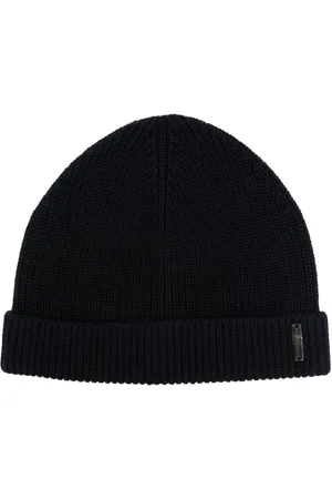 corneliani Ribbed-knit virgin wool beanie