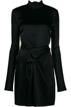 Nanushka Charon twisted satin dress