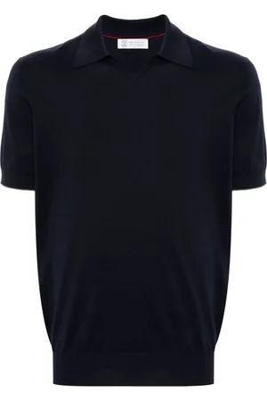 Brunello Cucinelli Short-sleeve cotton polo shirt