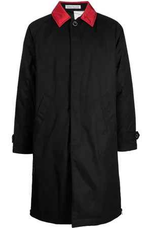 UNDERCOVER X FRGMT logo-print parka coat