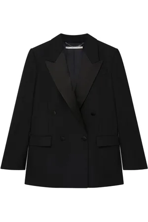 Stella McCartney Tuxedo satin-lapels wool blazer