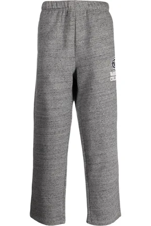 Chocoolate Logo-appliqué jersey-texture track pants