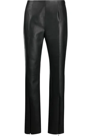 Stand Studio Nicolette faux-leather trousers