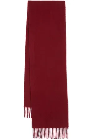 ASPINAL OF LONDON Fringed cashmere scarf