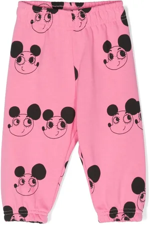 Mini Rodini Graphic-print track pants