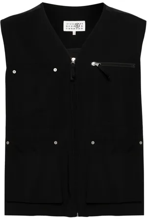 Maison Margiela Multi-pocket zip-up gilet