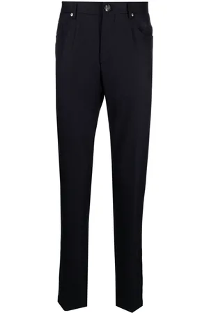 corneliani Tapered virgin wool trousers