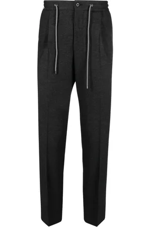 corneliani Drawstring tapered-leg trousers