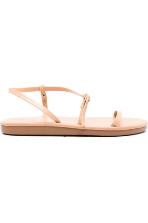 Ancient Greek Sandals Niove flat leather sandals