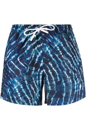 MARCELO BURLON AOP Sound Waves swim shorts