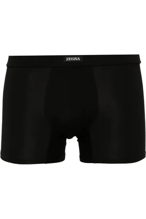 Ermenegildo Zegna Logo-appliqué elasticated-waist boxers