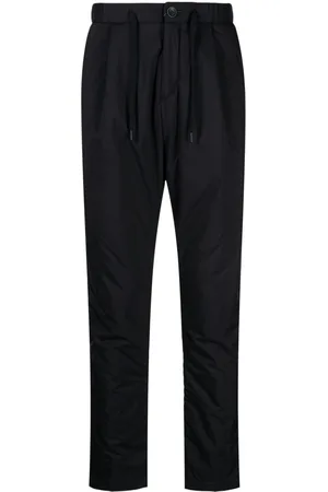 HERNO Elasticated-waist tapered trousers