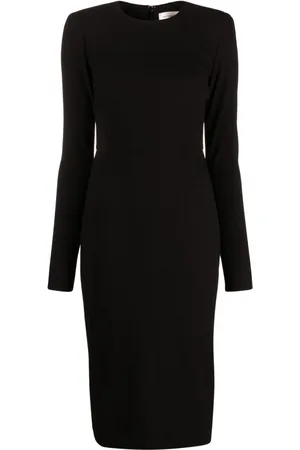 Victoria Beckham Crepe pencil midi dress