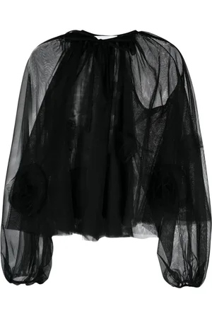 Viktor & Rolf Semi-sheer tulle top