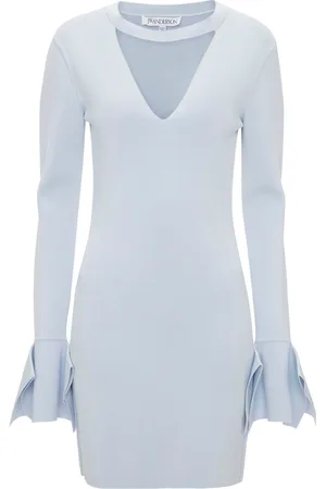 J.W.Anderson Ruffle-detail cut-out minidress