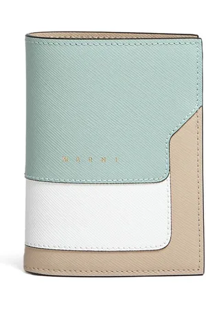 Marni Colour-block bi-fold wallet