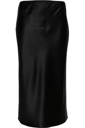Joseph Elasticated-waist silk skirt