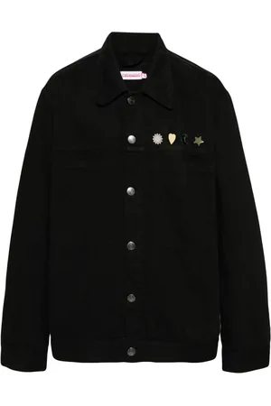 Charles Jeffrey Loverboy Stud-detail denim jacket
