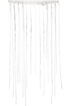LOULOU X Lit Appeal crystal-embellished drop belt