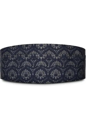 Etro Jacquard silk-blend cummerbund