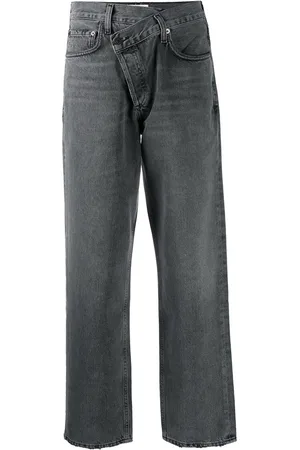 AGOLDE Criss Cross straight-leg jeans