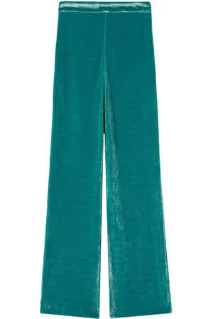 Jil Sander Velvet straight-leg trousers