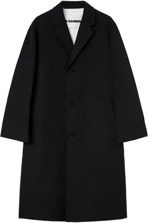 Jil Sander Notched-lapel single-breasted coat