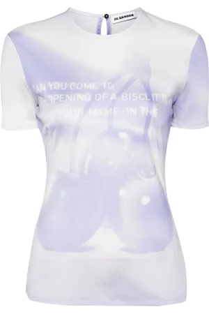 Jil Sander Graphic-print jersey T-shirt