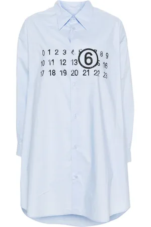 Maison Margiela Logo-print cotton dress