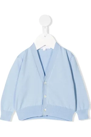 Mariella Ferrari Ribbed-knit V-neck cardigan