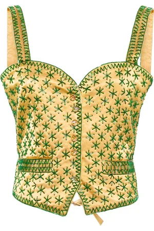BODE Embroidered-design tank top