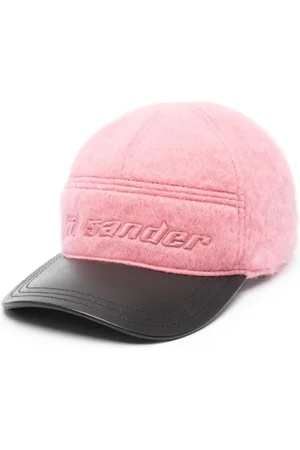 Jil Sander Logo-embroidered brushed baseball cap