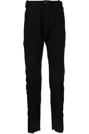 MASNADA Distressed straight-leg trousers
