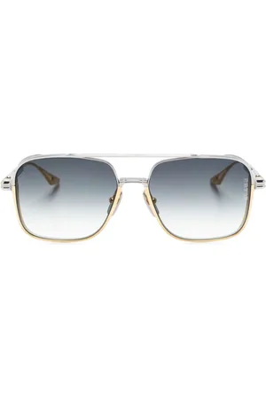 DITA EYEWEAR Square-frame titanium sunglasses