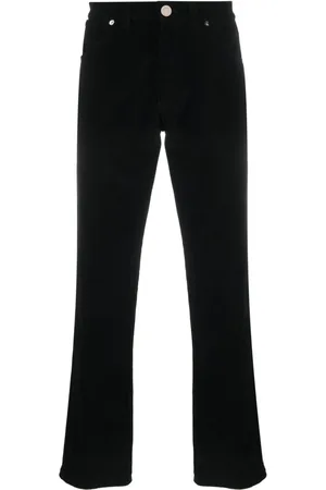 Bally Logo-patch mid-rise straight-leg jeans