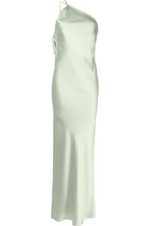 Michelle Mason Single-shoulder maxi dress