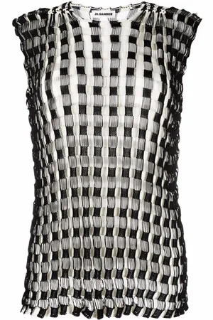 Jil Sander Woven-design jumper
