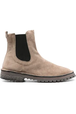 Moma Chelsea suede boots