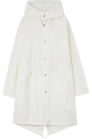 Jil Sander Fishtail hooded cotton parka