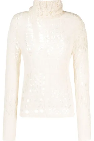 OUR LEGACY Open-knit roll-neck jumper